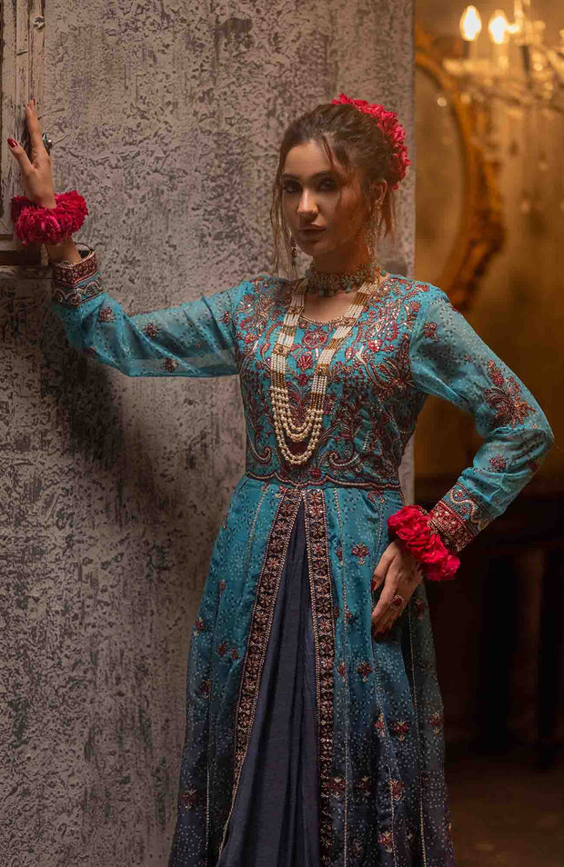 Abtextiles - Zurr Signature Luxury Chiffon'25 by AB Textiles Chiffon Suit Ready To wear 3 Piece-Wedding Collection - aubranz.com