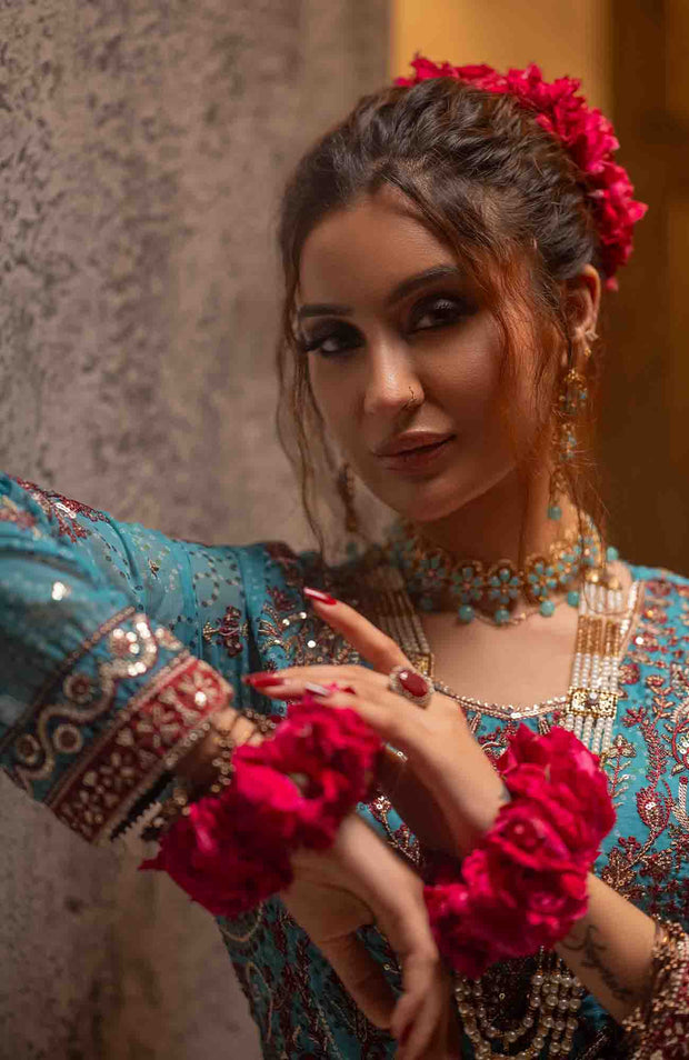 Abtextiles - Zurr Signature Luxury Chiffon'25 by AB Textiles Chiffon Suit Ready To wear 3 Piece-Wedding Collection - aubranz.com