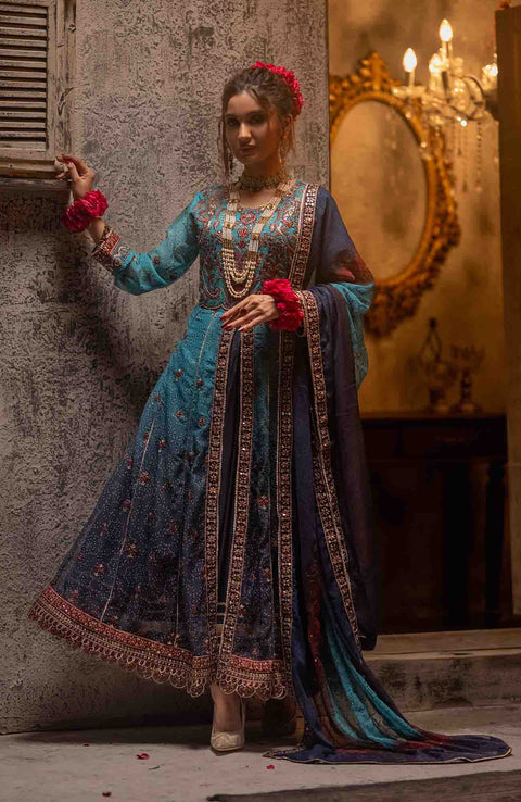 Abtextiles - Zurr Signature Luxury Chiffon'25 by AB Textiles Chiffon Suit Ready To wear 3 Piece-Wedding Collection - aubranz.com