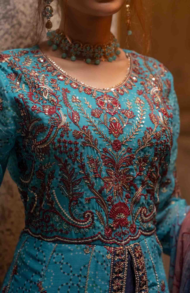 Abtextiles - Zurr Signature Luxury Chiffon'25 by AB Textiles Chiffon Suit Ready To wear 3 Piece-Wedding Collection - aubranz.com