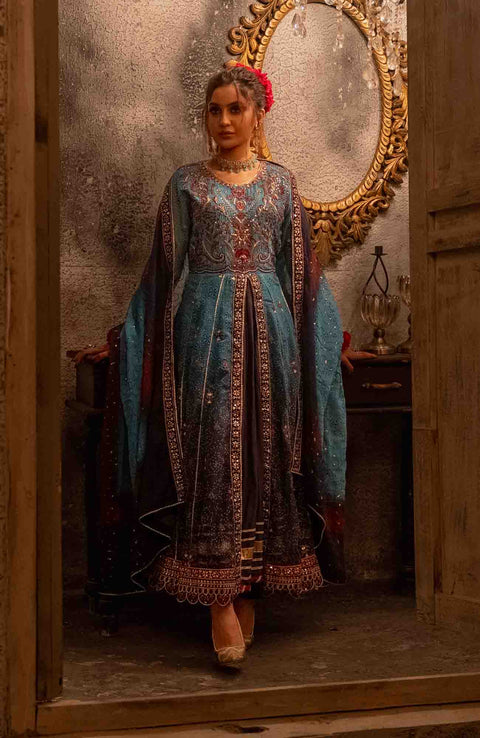 Abtextiles - Zurr Signature Luxury Chiffon'25 by AB Textiles Chiffon Suit Ready To wear 3 Piece-Wedding Collection - aubranz.com