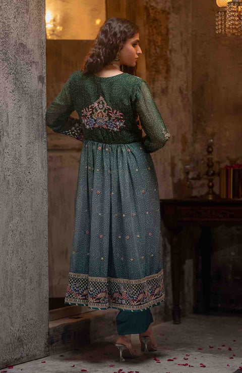 Abtextiles - Zurr Signature Luxury Chiffon'25 by AB Textiles Chiffon Suit Ready To wear 3 Piece-Wedding Collection - aubranz.com