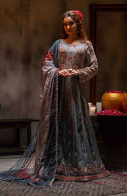 Abtextiles - Zurr Signature Luxury Chiffon'25 by AB Textiles Chiffon Suit Ready To wear 3 Piece-Wedding Collection - aubranz.com