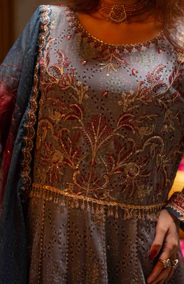 Abtextiles - Zurr Signature Luxury Chiffon'25 by AB Textiles Chiffon Suit Ready To wear 3 Piece-Wedding Collection - aubranz.com