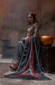 Abtextiles - Zurr Signature Luxury Chiffon'25 by AB Textiles Chiffon Suit Ready To wear 3 Piece-Wedding Collection - aubranz.com