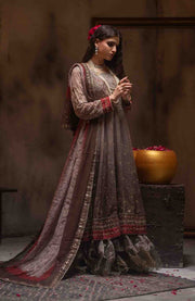 Abtextiles - Zurr Signature Luxury Chiffon'25 by AB Textiles Chiffon Suit Ready To wear 3 Piece-Wedding Collection - aubranz.com