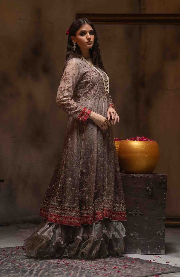 Abtextiles - Zurr Signature Luxury Chiffon'25 by AB Textiles Chiffon Suit Ready To wear 3 Piece-Wedding Collection - aubranz.com