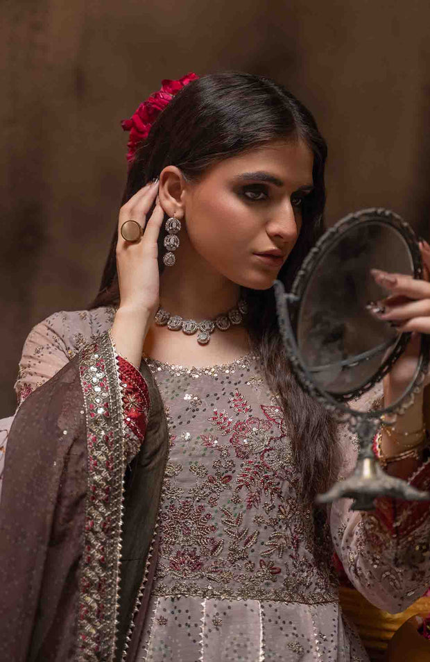 Abtextiles - Zurr Signature Luxury Chiffon'25 by AB Textiles Chiffon Suit Ready To wear 3 Piece-Wedding Collection - aubranz.com