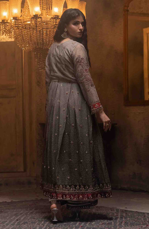 Abtextiles - Zurr Signature Luxury Chiffon'25 by AB Textiles Chiffon Suit Ready To wear 3 Piece-Wedding Collection - aubranz.com