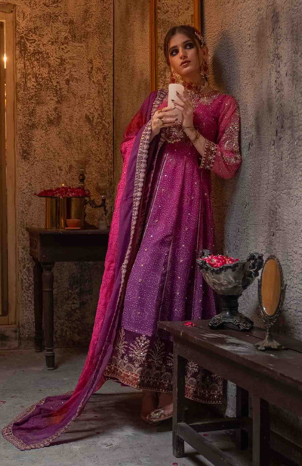 Abtextiles - Zurr Signature Luxury Chiffon'25 by AB Textiles Chiffon Suit Ready To wear 3 Piece-Wedding Collection - aubranz.com