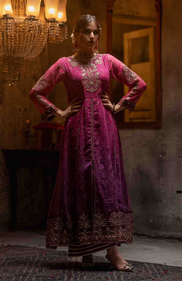 Abtextiles - Zurr Signature Luxury Chiffon'25 by AB Textiles Chiffon Suit Ready To wear 3 Piece-Wedding Collection - aubranz.com