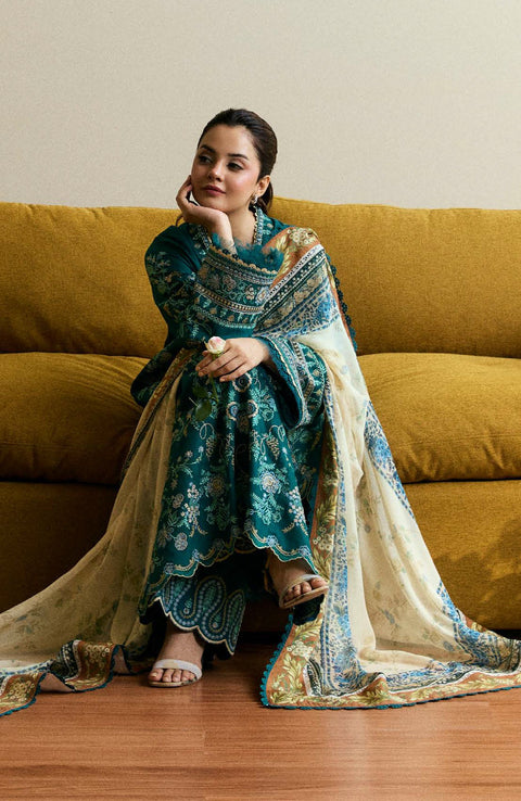 Zara_Shahjahan - Coco Eid Edit'25 By Zara ShahJahan Embroidered Lawn Suits Unstitched 3 Piece - Summer Collection - aubranz.com