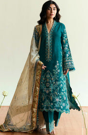 Zara_Shahjahan - Coco Eid Edit'25 By Zara ShahJahan Embroidered Lawn Suits Unstitched 3 Piece - Summer Collection - aubranz.com