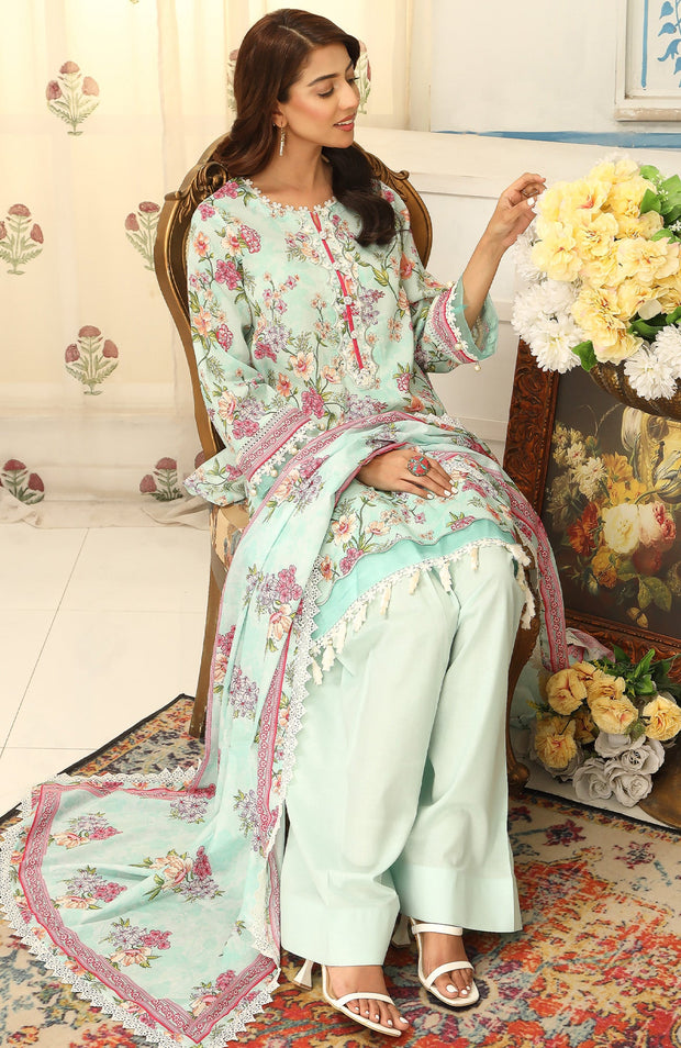 Mausummery - Mausummery Printed Lawn'25 Volume 3 Unstitched 3 Piece - Summer Collection - aubranz.com