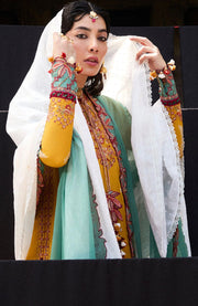 Hussainrehar - Hussain Rehar Nirmal Spring Summer'25 Embroidered Lawn Suits Unstitched 3 Piece Summer Collection - aubranz.com