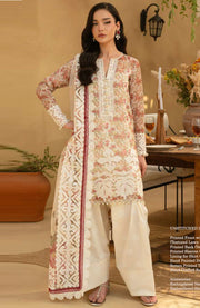 Saira_Rizwan - Saira Rizwan Luxury Lawn'25 Embroidered Suits unstitched 3 Piece - Summer Collection - aubranz.com