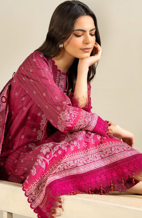 Mausummery - Mausummery Printed Lawn'25 Volume 2 Unstitched 3 Piece - Summer Collection - aubranz.com