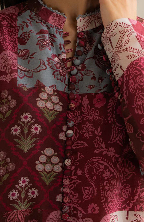 Zara_Shahjahan - Coco Prints'25 Vol-3 by Zara Shahjahan Printed Lawn Suits Unstitched 3 Piece - Summer Collection - aubranz.com