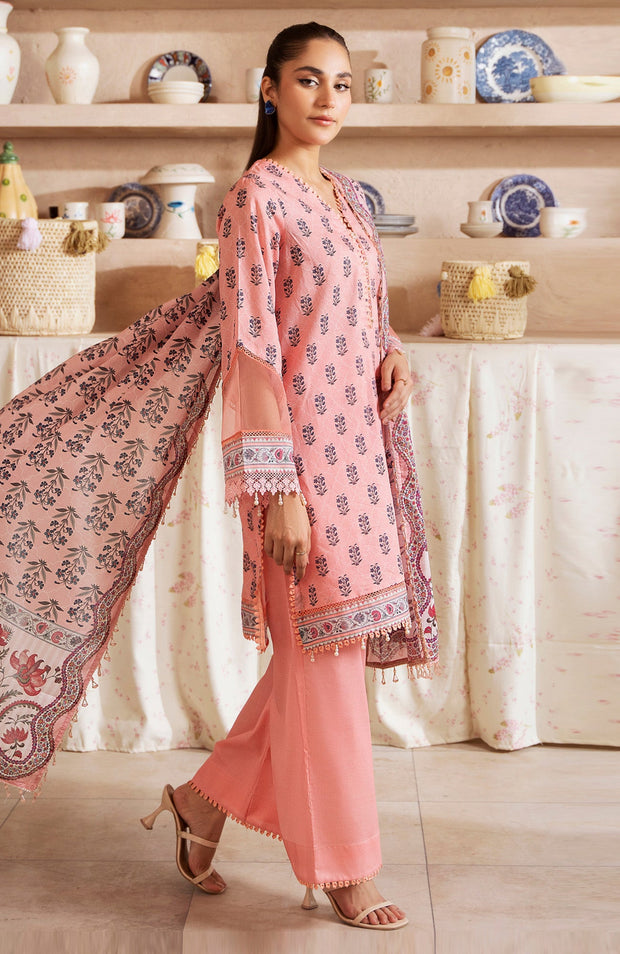 Mausummery - Mausummery Printed Lawn'25 Vol-4 Unstitched 3 Piece - Summer Collection - aubranz.com