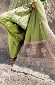 SUITS UNSTITCHED 3 PIECE - SUMMER COLLECTIONSKU#SS7 SAIRA SHAKIRA LAWN'25 EMBROIDERED