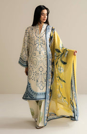 Zara_Shahjahan - Coco Prints'25 Vol-3 by Zara Shahjahan Printed Lawn Suits Unstitched 3 Piece - Summer Collection - aubranz.com