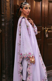 Zaha - Zaha festive Spring Summer'25 Embroidered Lawn Suits Unstitched 3 Piece - Summer Collection - aubranz.com