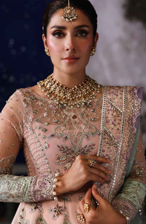 Nureh - Nureh Jhoomro Collection'25 Embroidered Suits Unstitched 3 Piece - Formal Collection - aubranz.com