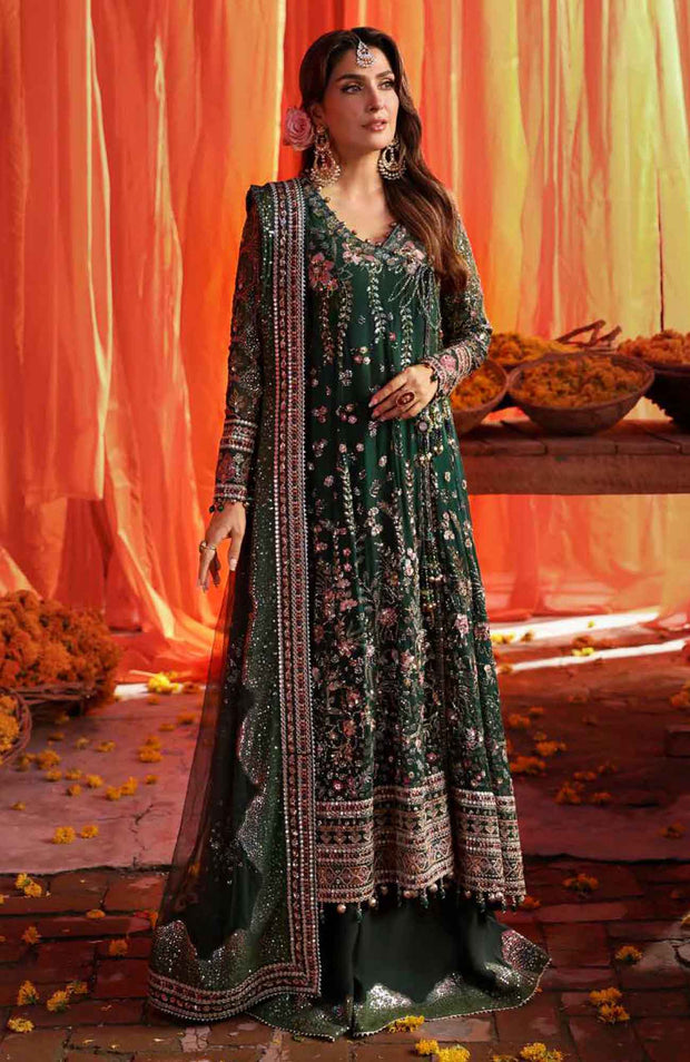Nureh - Nureh Jhoomro Collection'25 Embroidered Suits Unstitched 3 Piece - Formal Collection - aubranz.com