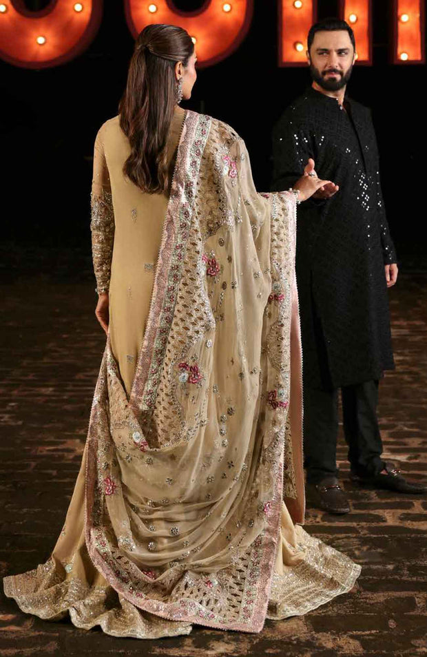 Nureh - Nureh Jhoomro Collection'25 Embroidered Suits Unstitched 3 Piece - Formal Collection - aubranz.com