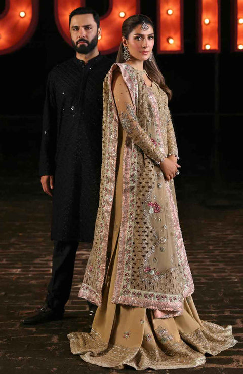 Nureh - Nureh Jhoomro Collection'25 Embroidered Suits Unstitched 3 Piece - Formal Collection - aubranz.com