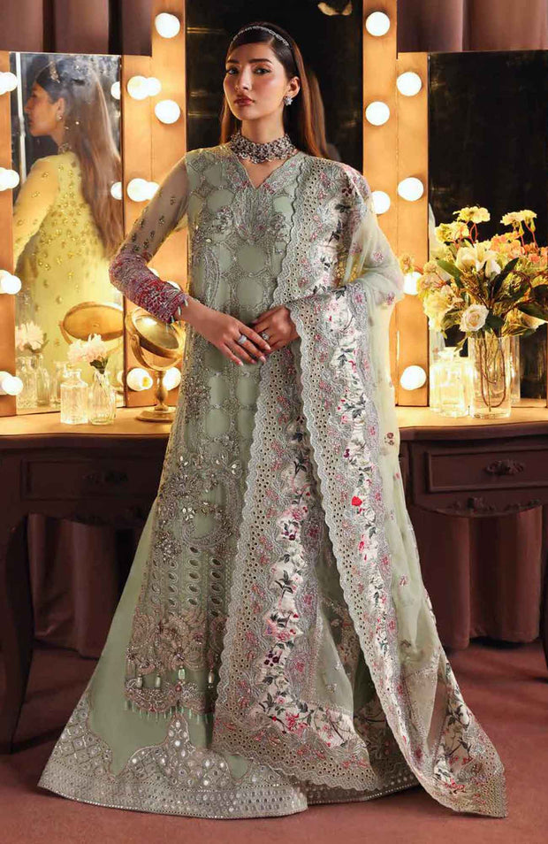 Nureh - Nureh Jhoomro Collection'25 Embroidered Suits Unstitched 3 Piece - Formal Collection - aubranz.com