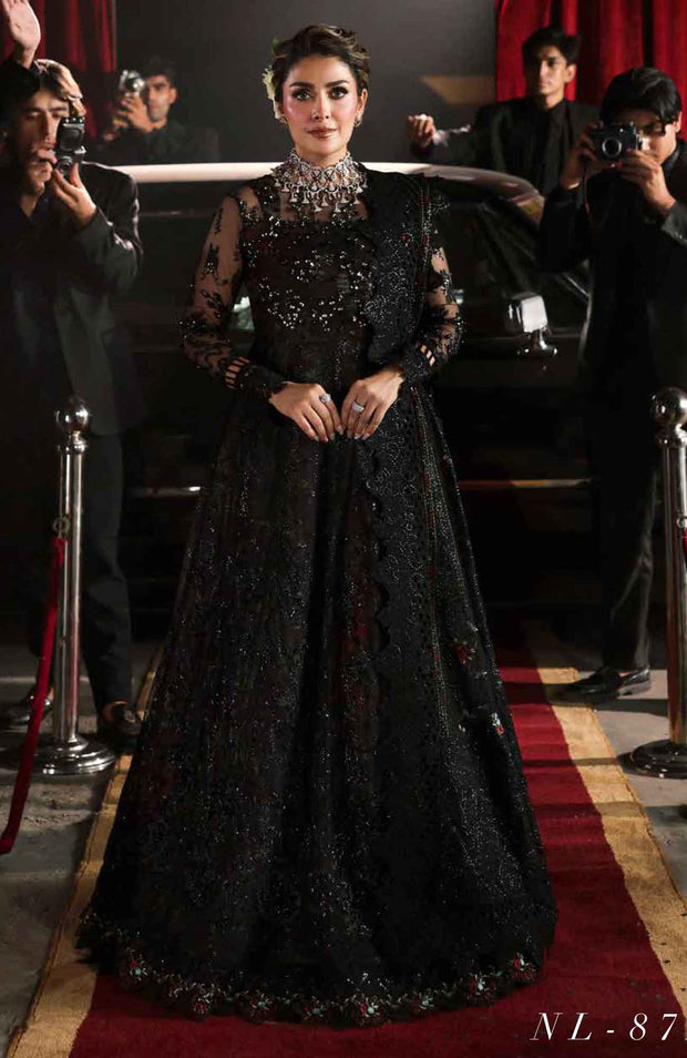 Nureh - Nureh Jhoomro Collection'25 Embroidered Suits Unstitched 3 Piece - Formal Collection - aubranz.com