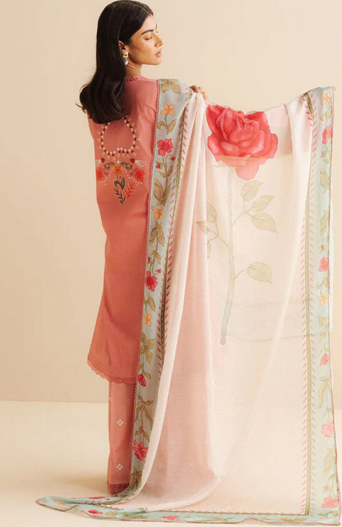 Zara_Shahjahan - Coco Prints Lawn'25 By Zara Shahjahan Printed Lawn suits unstitched 3 piece - Summer Collection - aubranz.com