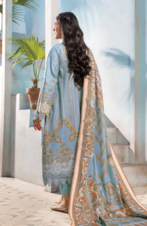 Mausummery - Mausummery Printed Khaddar'25 Unstitched 3 Piece - Winter Collection - aubranz.com