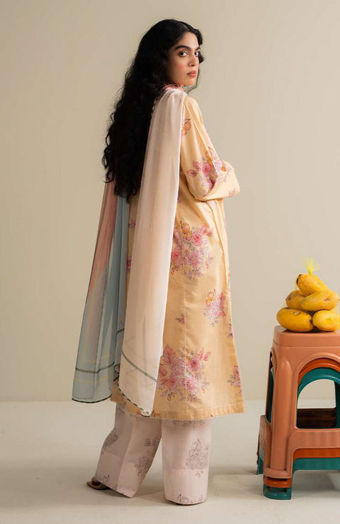 Zara_Shahjahan - Coco Prints'25 Vol-3 by Zara Shahjahan Printed Lawn Suits Unstitched 3 Piece - Summer Collection - aubranz.com