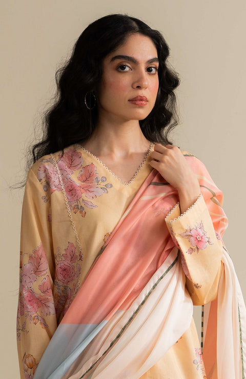 Zara_Shahjahan - Coco Prints'25 Vol-3 by Zara Shahjahan Printed Lawn Suits Unstitched 3 Piece - Summer Collection - aubranz.com