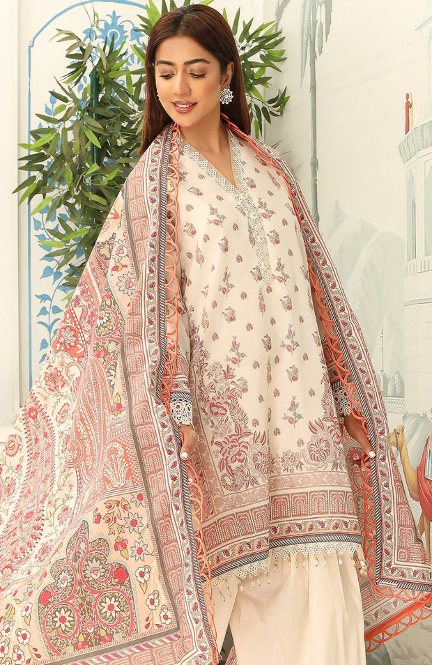 Mausummery - Mausummery Printed Lawn'25 Volume 3 Unstitched 3 Piece - Summer Collection - aubranz.com