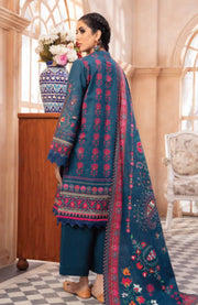 Mausummery - Mausummery Printed Khaddar'25 Unstitched 3 Piece - Winter Collection - aubranz.com