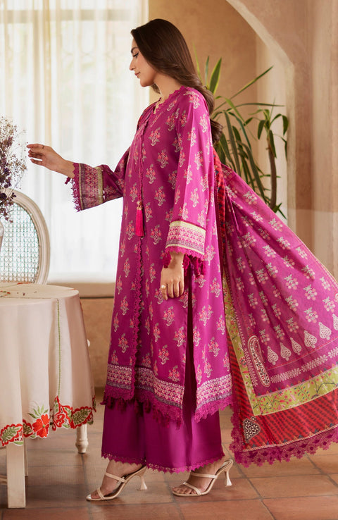 Mausummery - Mausummery Printed Lawn'25 Vol-4 Unstitched 3 Piece - Summer Collection - aubranz.com