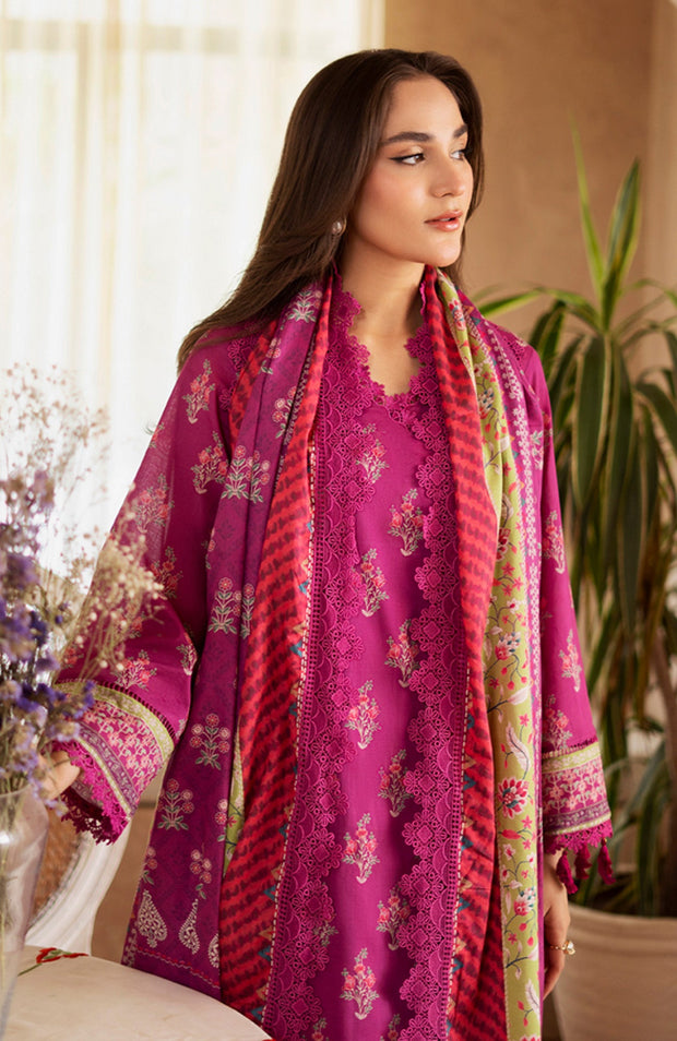 Mausummery - Mausummery Printed Lawn'25 Vol-4 Unstitched 3 Piece - Summer Collection - aubranz.com
