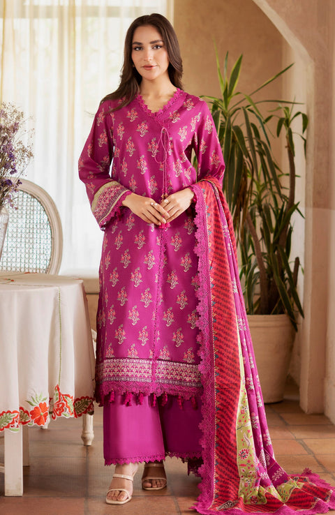 Mausummery - Mausummery Printed Lawn'25 Vol-4 Unstitched 3 Piece - Summer Collection - aubranz.com