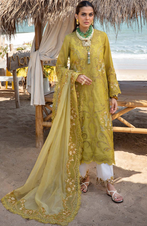 Sairashakira - Saira Shakira Lawn'25 Embroidered Suits Unstitched 3 Piece - Summer Collection - aubranz.com