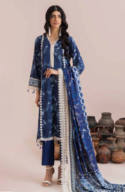 Mausummery - Mausummery Printed Linen'25 Unstitched 3 Piece - Winter Collection - aubranz.com