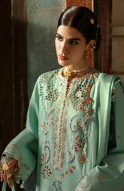 Zaha - Zaha festive Spring Summer'25 Embroidered Lawn Suits Unstitched 3 Piece - Summer Collection - aubranz.com