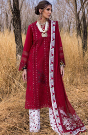 Sairashakira - Saira Shakira Lawn'25 Embroidered Suits Unstitched 3 Piece - Summer Collection - aubranz.com