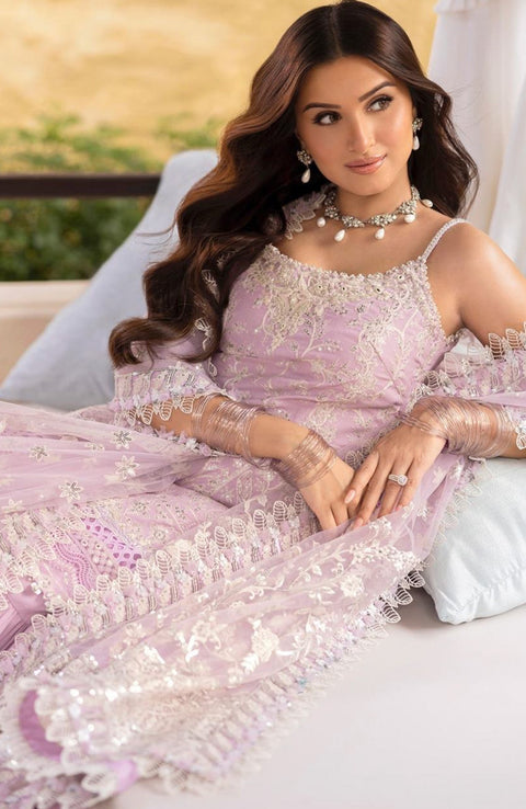 Faizasaqlain - FAIZA SAQLAIN ZINNIA LUXURY LAWN'25 EMBROIDERED SUITS UNSTITCHED 3 PIECE - SUMMER COLLECTION - aubranz.com