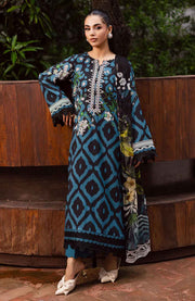 Nureh - Nureh Signature Prints Collection'25 Printed Linen Suits Unstitched 3 Piece - Winter Collection - aubranz.com