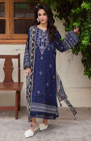 Nureh - Nureh Signature Prints Collection'25 Printed Linen Suits Unstitched 3 Piece - Winter Collection - aubranz.com