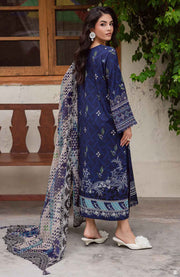 Nureh - Nureh Signature Prints Collection'25 Printed Linen Suits Unstitched 3 Piece - Winter Collection - aubranz.com