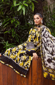 Nureh - Nureh Signature Prints Collection'25 Printed Linen Suits Unstitched 3 Piece - Winter Collection - aubranz.com